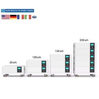Solavita Stackable5-20 kwh Solar Energy Storage Batteries HV ESS Battery IP65 Water Proof LiFePO4 Cells