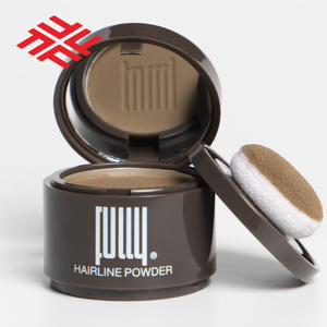 แป้งปิดผมบาง FULLY Hairline สีน้ำตาลธรรมชาติ บรรจุภัณฑ์ทรงกระบอก พร้อมแผ่นแปรงสำหรับผู้ใหญ่ ดูแลเส้นผม - Product Image 1