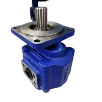 Pompa Hidrolik Permco P5100 Tandem Triple 15-115cc 21MPa SAE untuk Suku Cadang Pengganti Excavator Loader Rig Pengeboran