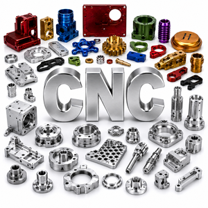 Servicio de Mecanizado CNC, Fabricación Personalizada OEM, Piezas de Precisión en Latón, Acero Inoxidable, Aluminio y Titanio, Fresado y Torneado CNC - Product Image 1
