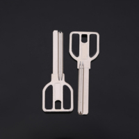 Clé vierge de porte de sécurité Xianpai pour machine à tailler les clés, coque de clé de porte et de placard, fournitures de serrurier