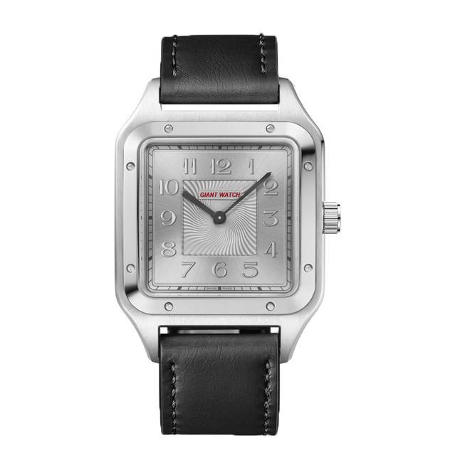Custom Logo Luxury Automatic Mechanical Watch for Men Unique Classic Square Design 20mm Diver Water Resistant Leisure Fashion