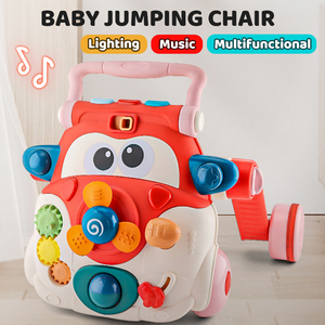 Poussettes multifonctions pour bébés, jouets, trotteur d'activités pour bébés et tout-petits avec musique et lumière - Product Image 5