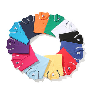 Chemises polo à manches courtes personnalisées, vêtements de travail avec impression de logo, vêtements de travail d'entreprise, t-shirts en coton pour hommes, brodés - Product Image 4