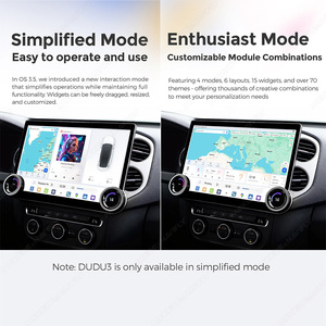 Radio para Auto MEKEDE DUDU 7 con Pantalla Android y Doble Perilla, Botones Físicos, Compatible con Tarjeta SIM 4G, Conexión Inalámbrica CP, Tipo Universal para Autos - Product Image 5