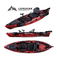 Canne à pêche en kayak unique 10 pieds, vente en gros avec un siège