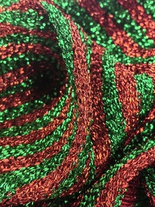 Tissu Lurex en maille à paillettes bon marché, tissu Lurex pour jouets <span class=keywords><strong>de</strong></span> Noël, décoration <span class=keywords><strong>de</strong></span> scène <span class=keywords><strong>de</strong></span> mariage DIY - Product Image 4