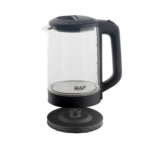 Wholesale 1500W Electric Kettle 2.5L Glass Body LED <b>Illumination</b> Light Automatic Power Household Use Cordless Design 360-Degree - Product Image 5