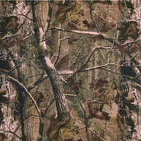 Tissu sergé camouflage imprimé numériquement 100% polyester à motif tie-dye pour auvent extérieur