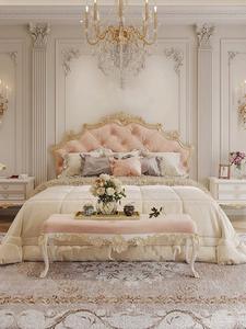 Cama <span class=keywords><strong>de</strong></span> Hotel <span class=keywords><strong>de</strong></span> Madera y Metal, Estilo Moderno, <span class=keywords><strong>de</strong></span> Lujo Ligero, Ambiente <span class=keywords><strong>de</strong></span> Alta Gama, 2 Metros, Simple, Matrimonial, Tipo Princesa - Product Image 5