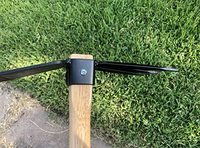 Arado manual de alta resistencia para aflojar la tierra, desherbar y excavar, herramienta para jardín de flores y vegetales