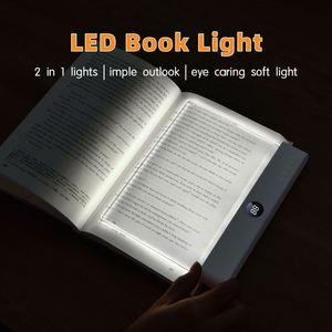 LED Book <b>Light</b> 2-in-1 3-color Stepless Dimming <b>Timer</b> for Reading 1-99 min Rechargeable Night <b>Light</b> Reading Lamp - Product Image 1