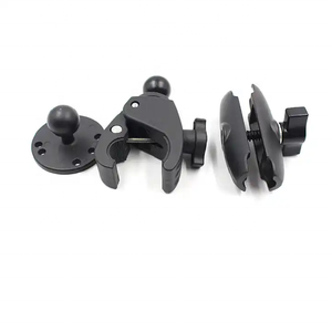 Petite base de pince à griffes robustes avec boule de 1 "équipement de fixation de base de montage parfait sur les bateaux pour les supports de canne à pêche - Product Image 5