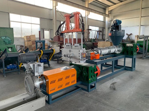 Hdpe פלסטיק דנה פסולת pe pp סרט פלסטיק פלטות מכבש מכונת ספקים pp pvc פלסטיק מכבש pelletizer ספקים - Product Image 4