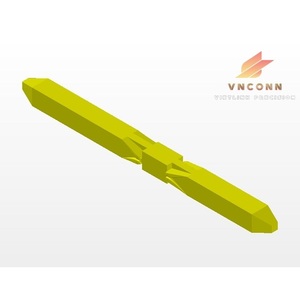 Vietnam 0.6 PIN Carré Cercle Emballage Dans Sac Fournisseur FFC FPC Connecteur - Product Image 3