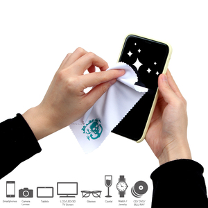Promotional Eco-Friendly Antimicrobial Microfiber Cleaning Cloth for <b>Glasses</b> Lenses Electronics - Product Image 5