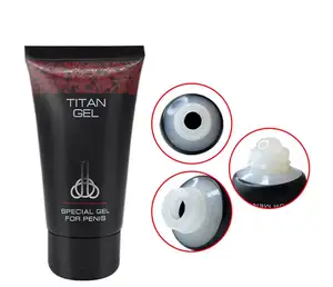 Groothandel mens titan gel-Gratis Verzending 100% Originele Rusland Titan Gel 50G Penis Crème Man Sex Penisvergroting Gold Titan Gel