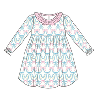 Vêtements assortis pour filles et garçons en gros, ensembles 2 pièces à manches longues, robe barboteuse, vêtements d'automne pour enfants