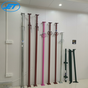 เหล็กค้ำยันกลางแจ้งแบบหนาพิเศษ เหล็กชุบสังกะสีแบบจุ่มร้อน ปรับระดับได้ สำหรับนั่งร้านและโครงสร้างเหล็ก - Product Image 1