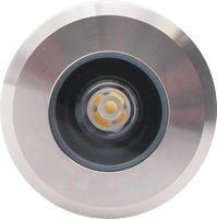 Mini projecteur LED RGB submersible en acier inoxydable 1W/3W, étanche IP68, AC/DC 12V/24V, télécommande, pour piscine, marches, spa, éclairage d'accentuation
