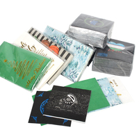 Serviettes en papier jetables SenAng de haute qualité, blanches, 1 plis, en papier aéré, colorées, emballées en feuille ou en sachet