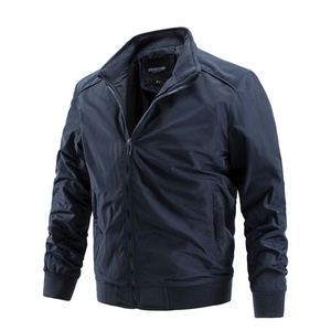 Blouson Bomber Homme Léger Coupe-Vent Décontracté Softshell Style Aviateur Hiver Automne Avec Poches - Product Image 1