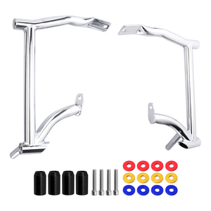 Borse Laterali per Moto con Barre di Protezione e Supporti Posteriori per Harley Touring Road King Electra Street Glide Ultra 09-25 - Product Image 1