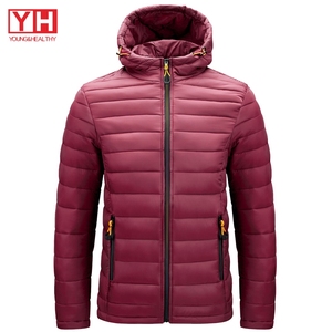 Bán Buôn Mùa Đông Bong Bóng Nóc Cá nóc Áo Khoác M-4XL Sáng Bóng Dày Bông Hoodies Áo Bong Bóng Người Đàn Ông - Product Image 6