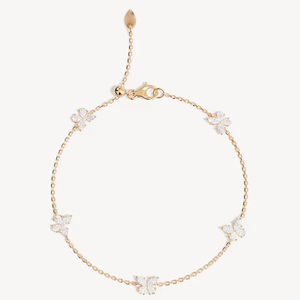 Pulseras <span class=keywords><strong>de</strong></span> Mariposa <span class=keywords><strong>de</strong></span> <span class=keywords><strong>Oro</strong></span> <span class=keywords><strong>de</strong></span> 18k con Circonita Cúbica en Forma <span class=keywords><strong>de</strong></span> Pera y Marquesa, Joyería <span class=keywords><strong>de</strong></span> Moda al por Mayor, <span class=keywords><strong>Pulsera</strong></span> <span class=keywords><strong>de</strong></span> Plata 925 <span class=keywords><strong>de</strong></span> Estilo Vintage - Product Image 1