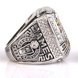 Bague de championnat de basket-ball Miami Heat James 2012, style européen et américain, en alliage plaqué argent, bijou tendance, cadeau pour homme, vente en gros - Product Image 2