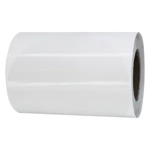 Hybsk Rõ Ràng Gói Bán Lẻ Con Dấu <span class=keywords><strong>4</strong></span> "Vòng Tròn Wafer Dán/Nhãn 100 Mỗi Cuộn - Product Image 1
