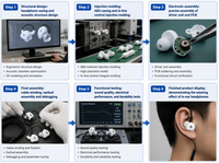 Écouteurs intra-auriculaires filaires TRN MTX haute fidélité avec diaphragme en béryllium de 10 mm, circuit magnétique double et câble remplaçable