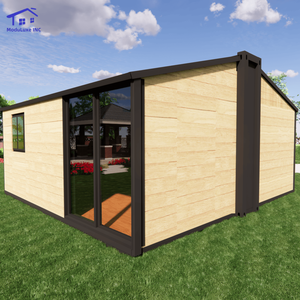 Maison préfabriquée mobile avec 3 chambres, cuisine, extensible, type conteneur, pour usage résidentiel - Product Image 2