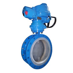 Electric Soft <b>Seal</b> Flange Butterfly Valve - Product Image 1