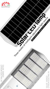 Nouveau design Funan Techo <span class=keywords><strong>Canal</strong></span> réverbère haute puissance énergie solaire tout en un réverbère solaire à LED 100W en gros - Product Image 2