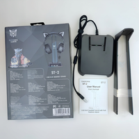 Soporte de Silicona para Auriculares ONIKUMA, Soporte para Auriculares con Iluminación RGB, Estante de Almacenamiento con Puerto USB, Modelo Rosa ST-2, Embalaje en Caja de Color