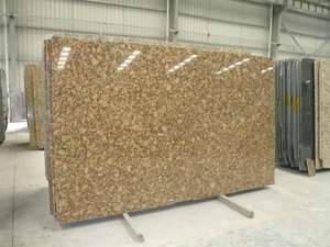 Diapositives de granit jaune or poli, carrelage jaune en granit de baies ladymy gris flammé, pierre de granit jaune chrysanthème - Product Image 2