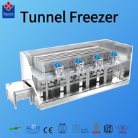 Blast Freezer Koeltunnel Vriesmachine Nieuw Ontwerp Temperatuurregeling Snelle Vries Technologie