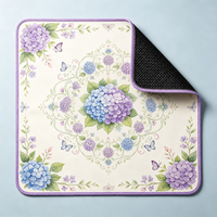 Tapis de table en microfibre premium pour Mahjong, motif personnalisé 800x800mm pour jeu de société Mahjong américain 4 joueurs
