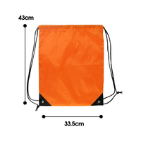 Sac à dos unisexe personnalisé à cordon de serrage, grande capacité, design portable pour le sport, la gym, les voyages, la randonnée - Matière polyester