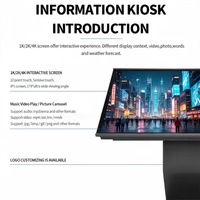 Kiosco con Pantalla Táctil en Forma de K, con Soporte para Suelo, WiFi Interactivo, Señalización Digital LCD de 86 Pulgadas, Pantalla Publicitaria para Centros Comerciales
