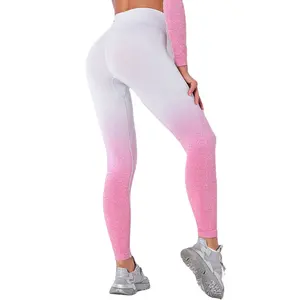 Atacado basculador leggins mulheres-Calças atléticas de alta qualidade, elásticas, cintura alta, peachbuttwomen, yoga, para academia, esportes