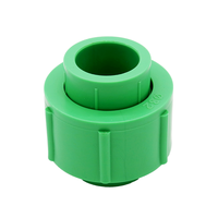 Raccords d'union d'adaptateur de joint de tuyau de connecteur de Tube Ppr en plastique vert 63Mm