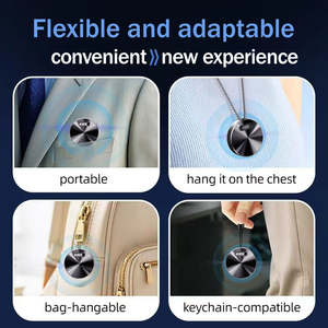 Enregistreur audio portable Q37/A6/A30/M29 en forme de collier, dictaphone à longue autonomie, activation vocale, enregistrement vocal à un clic, avec fonction clé USB - Product Image 5