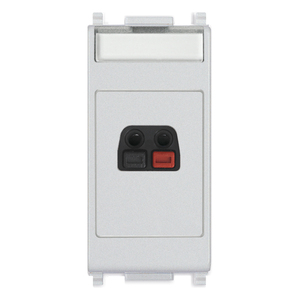 <b>Speaker</b> Connector 5.1x4.3x5.3 Silver Metal Plug For <b>Audio</b> Equipment - Product Image 1
