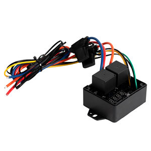 Controlador de ventiladores digitales de 12V, controlador de ventilador eléctrico, radiador de temperatura ajustable, Kit de termostato de ventilador, interruptor de ventilador disipador de calor - Product Image 1