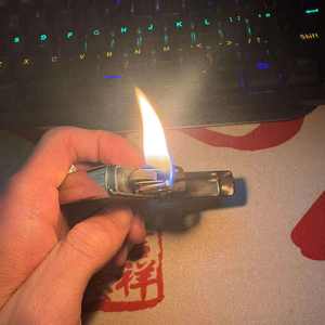 Briquets à <span class=keywords><strong>kérosène</strong></span> pour cigarettes et cigares en métal argenté de luxe personnalisés avec logo, accessoires pour fumeurs - Product Image 5