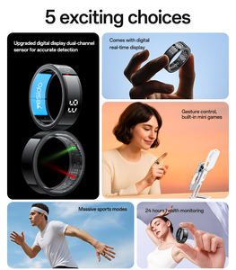 Anillo Inteligente Yesido IO36 con Pantalla Digital LCD en Tiempo Real, Sensor de Doble Canal de Precisión, Resistente al Agua y Gestión de Salud 24 Horas - Product Image 3