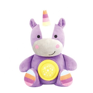 Juguete de Peluche de Animales de Peluche Personalizados al por Mayor, <span class=keywords><strong>Dinosaurio</strong></span> para Calmar y Dormir, Juguete de Peluche Suave con Canción de Cuna y Luz de 25 cm para Niños - Product Image 4