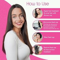Capuchon de cheveux chauffant Offre Spéciale sans fil au micro-ondes Capuchon de gel de spa thermique pour traitement en profondeur Packs chauds et froids